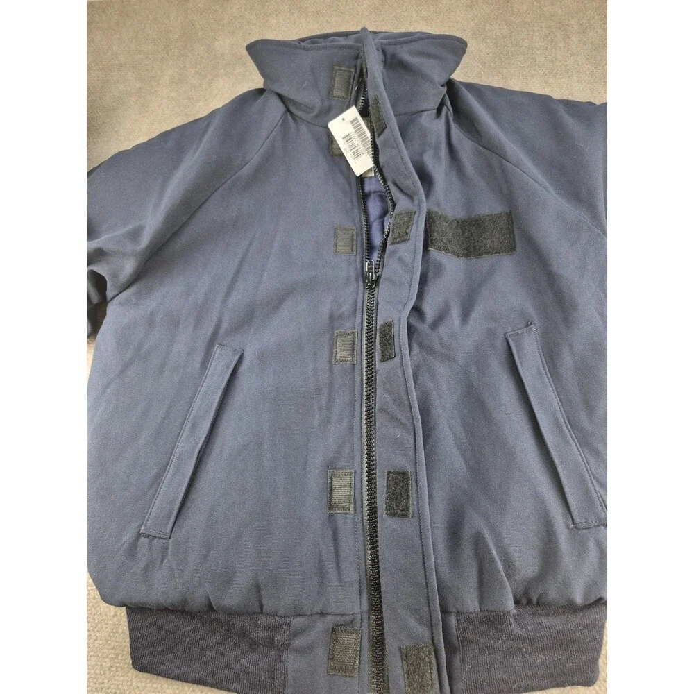 Vtg Valley Apparel US Navy Shipboard Jacket Men Sz Medium Navy FR Cold Weather